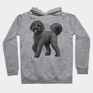 Dog - Labradoodle - Black Hoodie